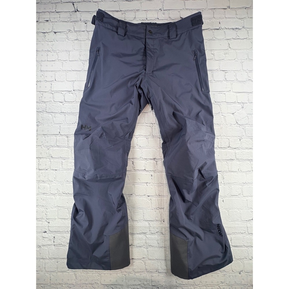Helly Hansen Legendary Ski Pants Mens Large Blue Good Primaloft RECCO 65553